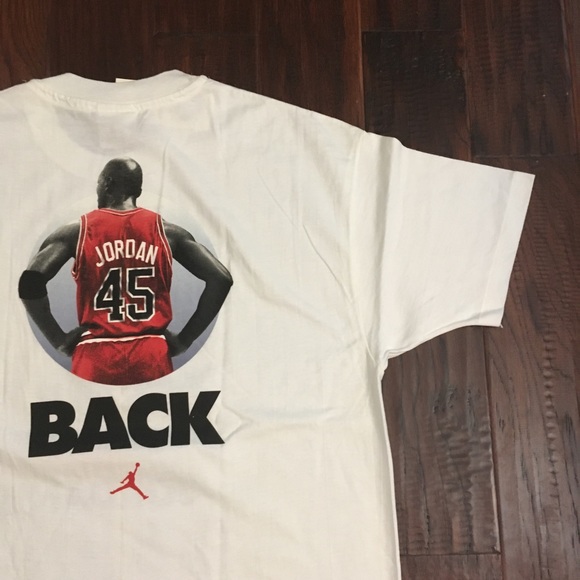 VINTAGE Jordan’s Back White Nike Tee - Picture 10 of 16